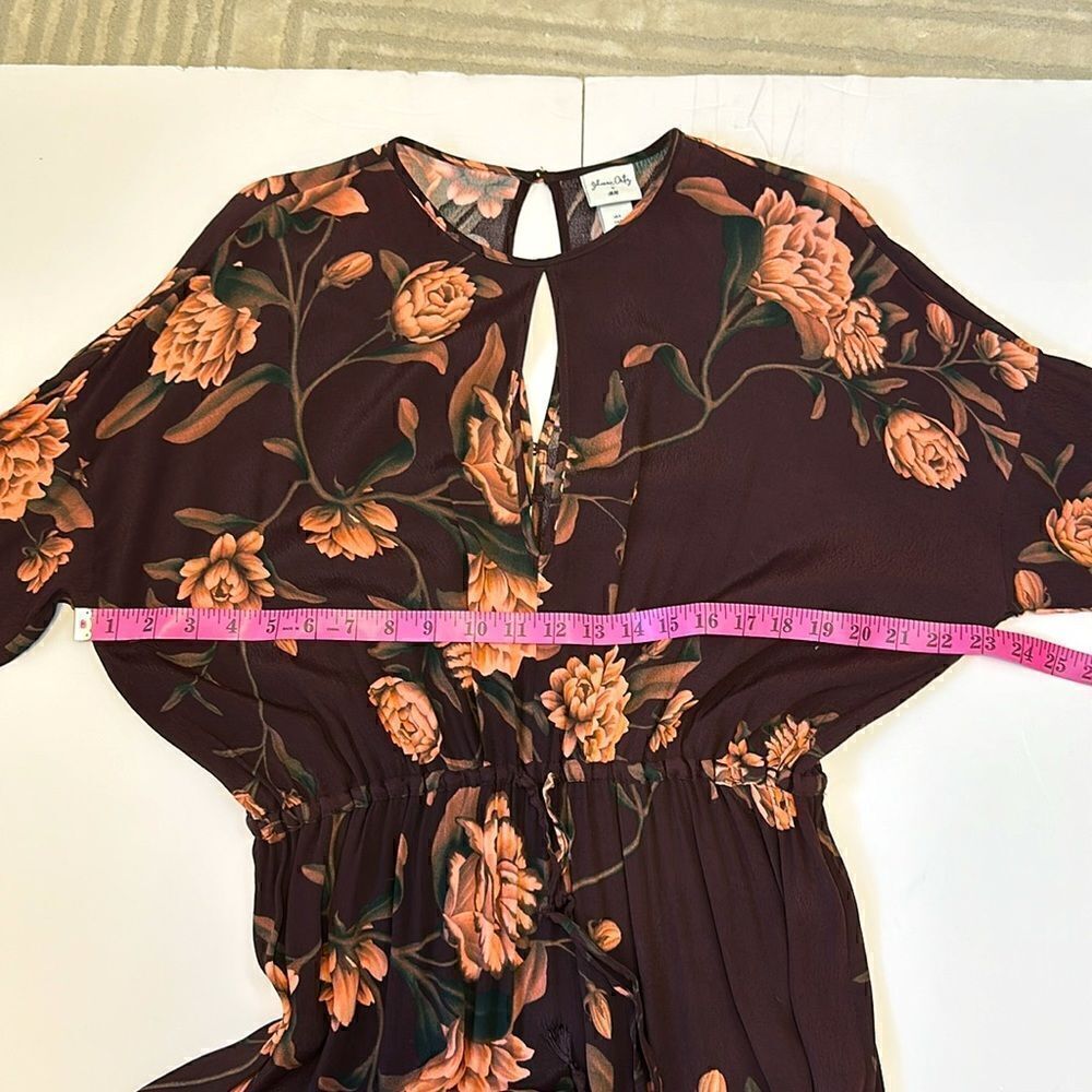 Johanna Ortiz x H&M flounced crepe women’s midi dress size S - Picture 11 of 12